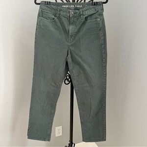 American Eagle Outfitters Olive Stretch Jeans